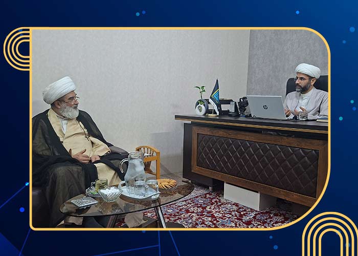 بازدید شیخ جعفر تبریزی از آکادمی امام صادق علیه السلام