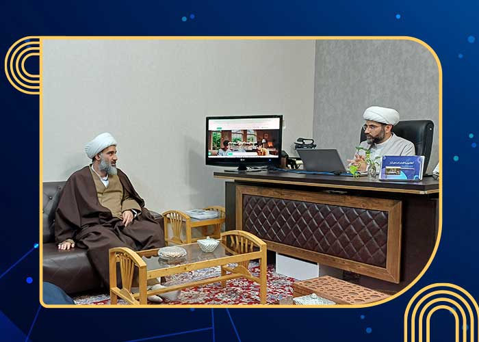 بازدید شیخ محسن بومی اهوازی از آکادمی امام صادق علیه السلام