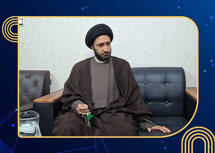 بازدید استاد سید محمدرضا حکیم از آکادمی امام صادق علیه‌السلام