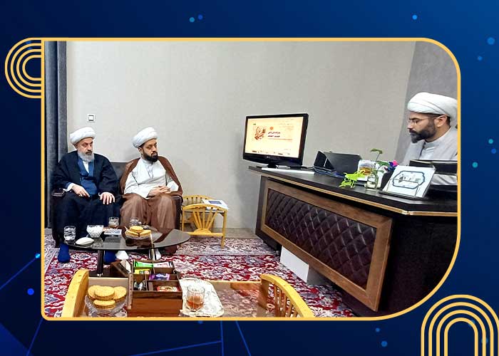 بازدید شیخ محمد حسین یوسفی از آکادمی امام صادق علیه السلام